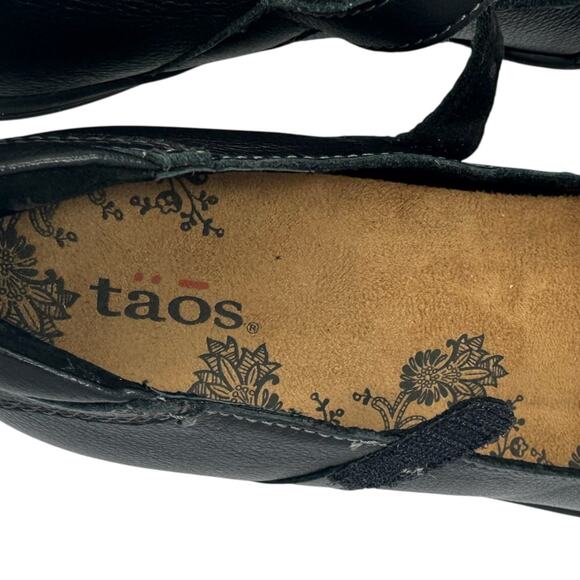 Taos Footwear Charcoal Mary Jane Flats - Picture 9 of 10